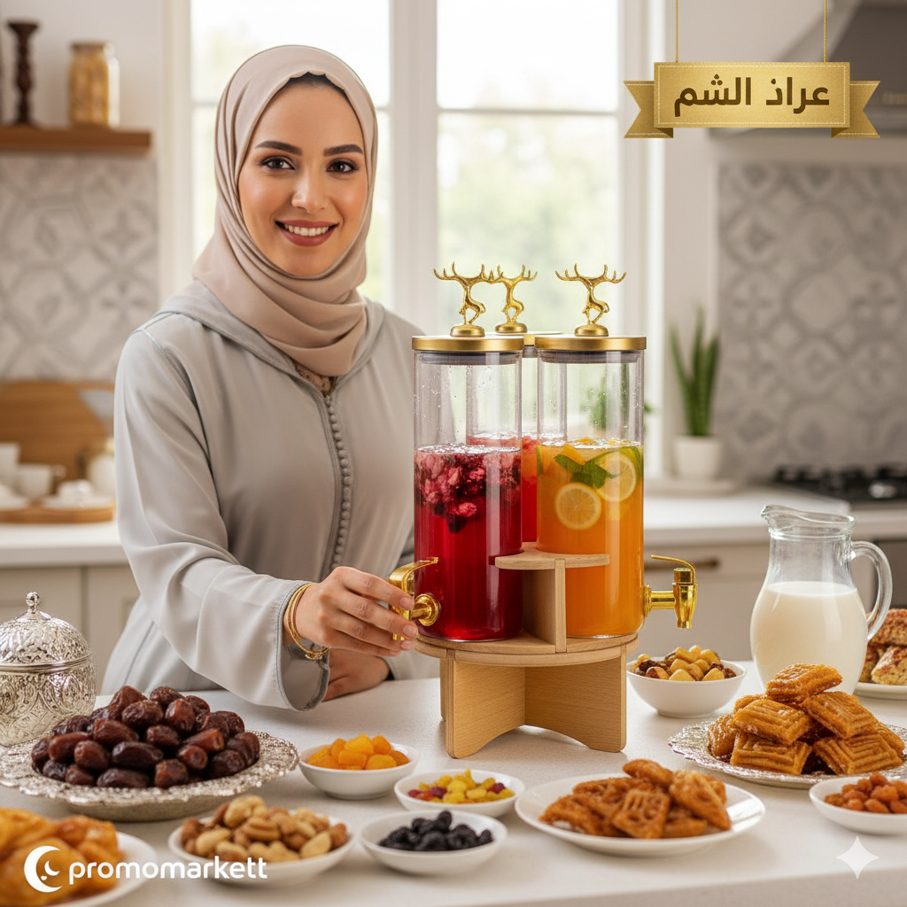 موزع العصير الأنيق